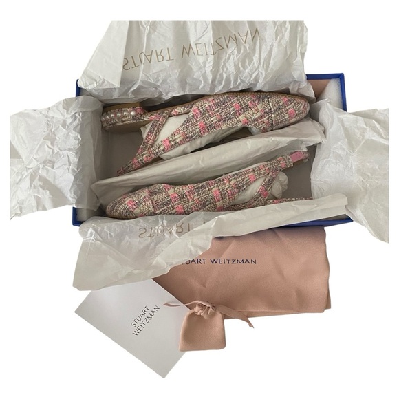 Stuart Weitzman Tweed Pearl Flat - Picture 10 of 12